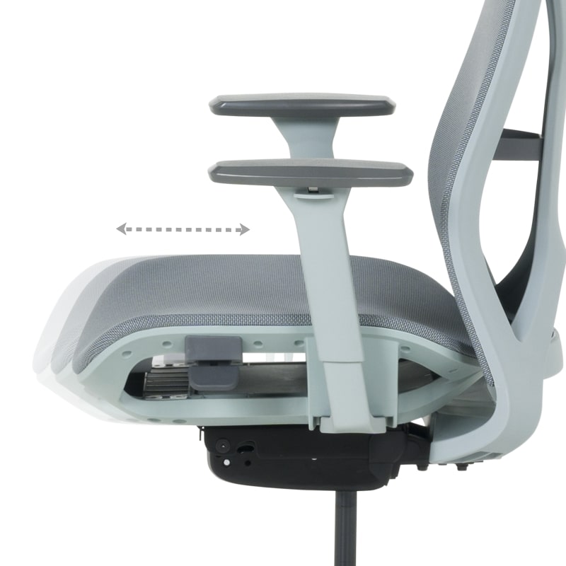 Ергономичен офис стол Carmen Bethal син